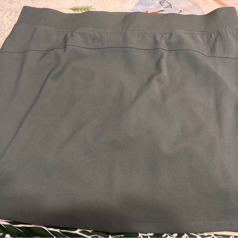 Stylish Green Skort